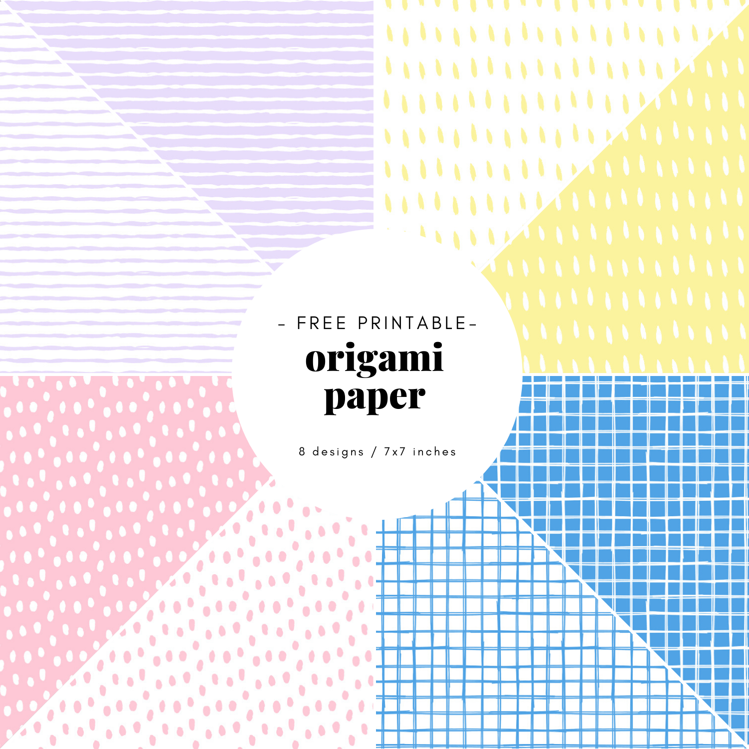 Origami online printable paper
